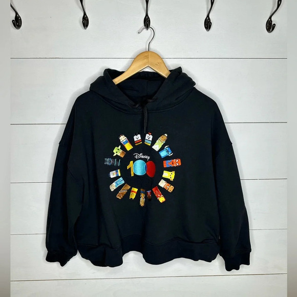 Disney 100 Character Hoodie Mickey, Minnie, Snow White, Etc. Unisex - Size XXL - Picture 1 of 8